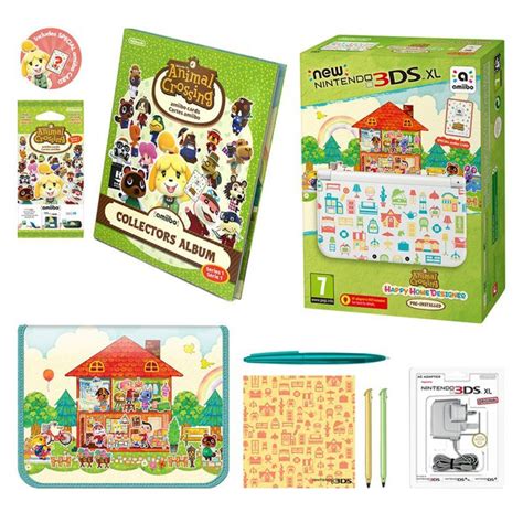 New Nintendo 3DS XL Animal Crossing: Happy Home Designer Edition Pack ...