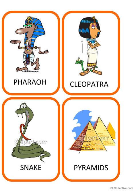 Ancient Egypt Flashcards Vocabulary English Esl Worksheets Pdf Doc