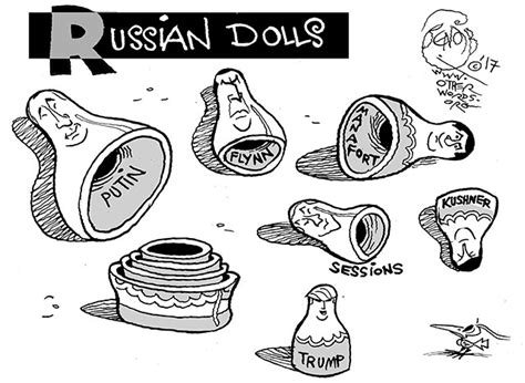 Khalil Bendib Russian Dolls Africa Cartoons