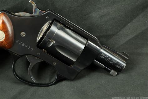 Charter Arms Undercover 38 SPL 2 Snub Nose DA Revolver 1970s