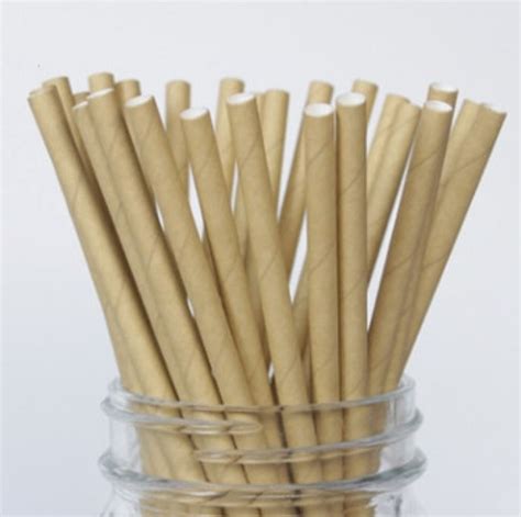 Eco Friendly Kraft Paper Straws Paper Straws Biodegradable Products