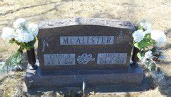 Ralph Donald Mcalister M Morial Find A Grave