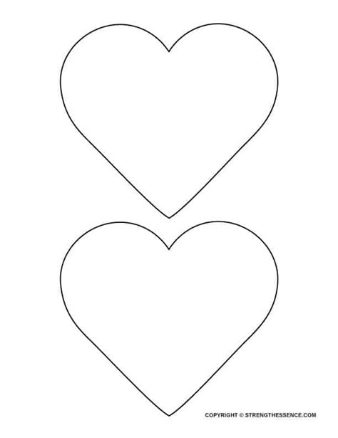 Heart Template Sewing