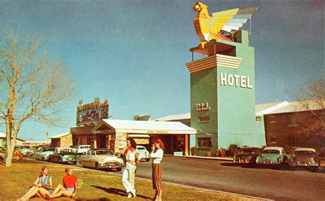 The Cardboard America Motel Archive: Thunderbird Hotel - Las Vegas, Nevada