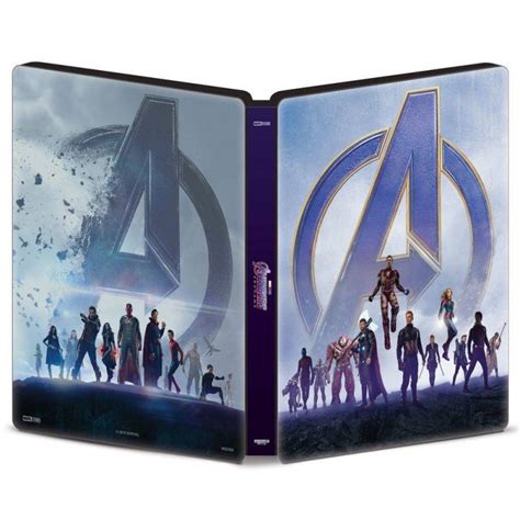 Blu Ray Vingadores Ultimato Steelbook Duplo