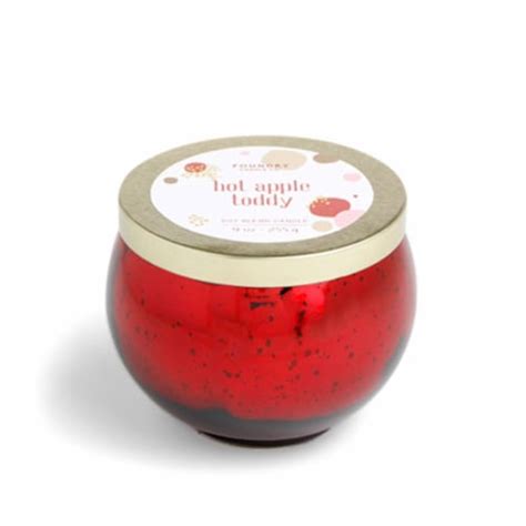 Foundry Candle Co Hot Apple Toddy Soy Blend Candle Red 9 Oz Kroger