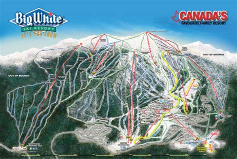 Big White Ski Resort Guide Location Map And Big White Ski Holiday