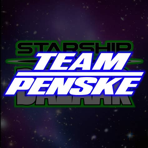 Team Penske NASCAR INDYCAR Logo Vinyl Decal - Etsy