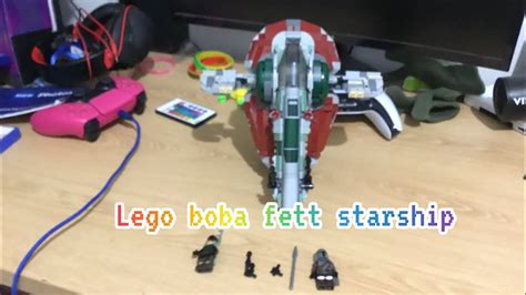 Lego Boba Fett Starship Review Youtube