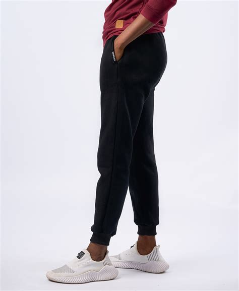 Black Joggers - Sweatpants (Regular Fit)