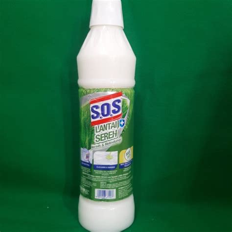 Jual SOS Pembersih Lantai Botol 800ml Aroma Wangi Sereh Shopee Indonesia