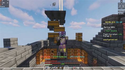 Fastest Way To Get The Pigman Sword In Hypixel Skyblock Youtube