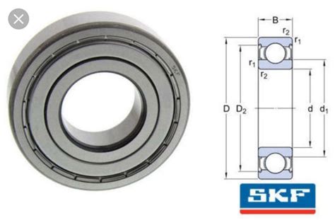 6308 2Z C3 SKF Ball Bearing 6308 ZZ 40x90x23 Mm Rodavictoria USA