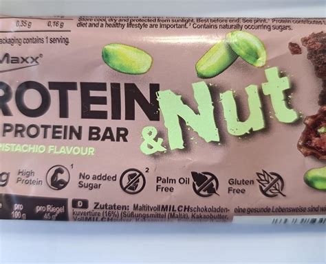 Protein Bar High Protein Bar Brownie Pistachio Flavour Ironmaxx