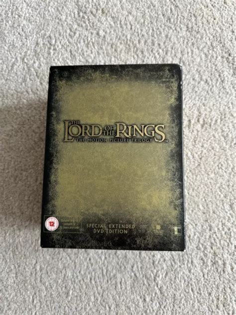 The Lord Of The Rings Trilogy Extended Edition Box Set Dvd Dvd