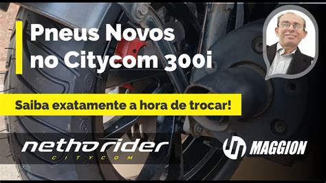 Hora De Trocar O Pneu Traseiro Do Citycom I Youtube