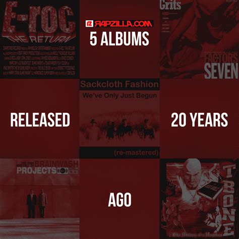 Christian Hip Hop Albums That Turn 20 In 2018 Rapzilla