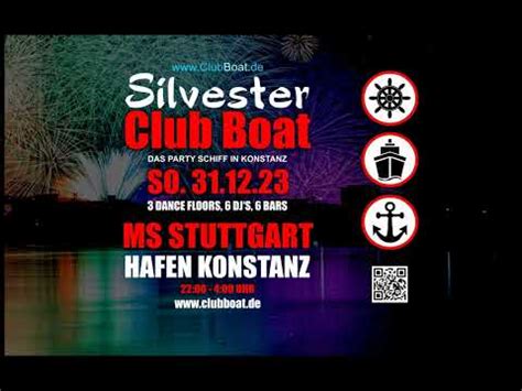 Silvester Club Boat Konstanz With Djlexgreen More Infos