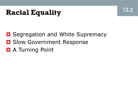 12 Civil Rights Equal Rights Under The Law Ppt Download