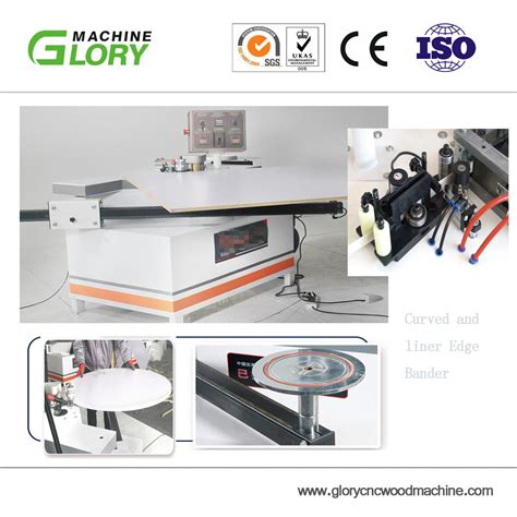 Curve Edgebander Acrylic Edge Banding Machine Manual Edge Banding