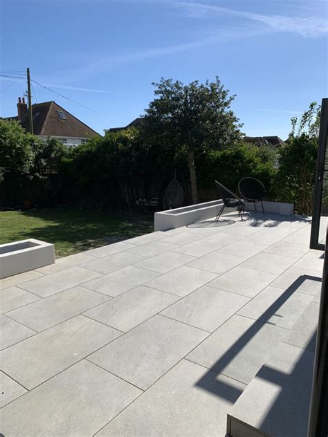 Hammer Grey Mm Vitrified Porcelain Paving Slabs Mm X