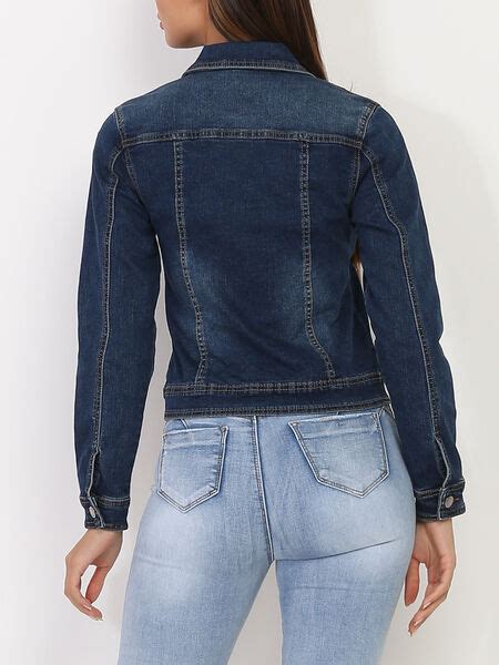 Veste En Jean Délavée La Modeuse La Modeuse