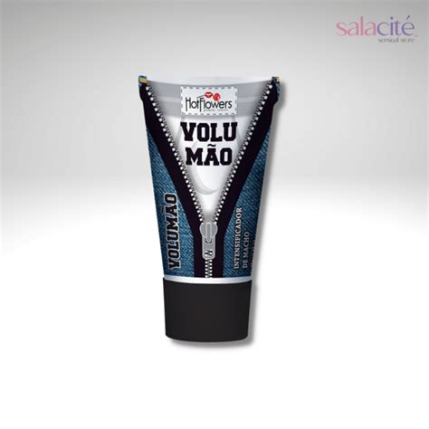 Gel Excitante e Vasodilatador Volumão Provoca a Sensação de Aumento Peniano g Hot Flowers
