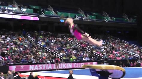 Rachel Baumann Vault 2014 Nastia Liukin Cup Youtube