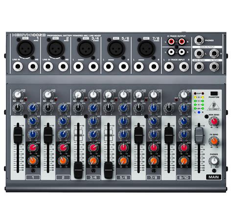 Behringer Xenyx B Input Battery Powered Mixer Add Extra Inputs