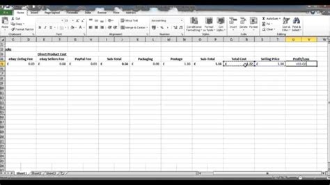 excel costing template free download — excelxo.com