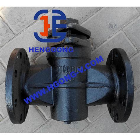 DIN API Cast Iron Steel 150lb Flange Three Two Way Balance Lubricated