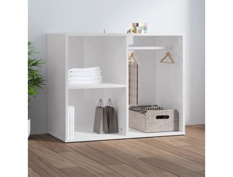 VidaXL Toucador 80x40x65 Cm Derivados De Madeira Branco Brilhante