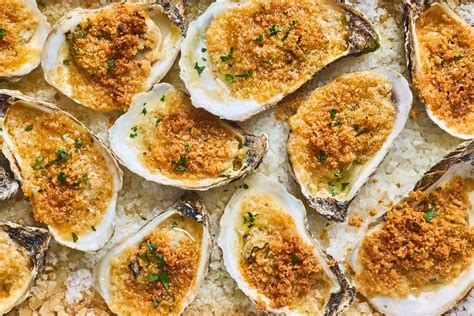 Spicy Butter and Herb Baked Oysters • Olive & Mango | Recipe | Oysters ...