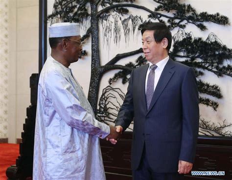 China S Top Legislator Meets Chadian President