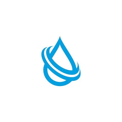 Premium Vector Water Drop Logo Template Vector Icon Illustration