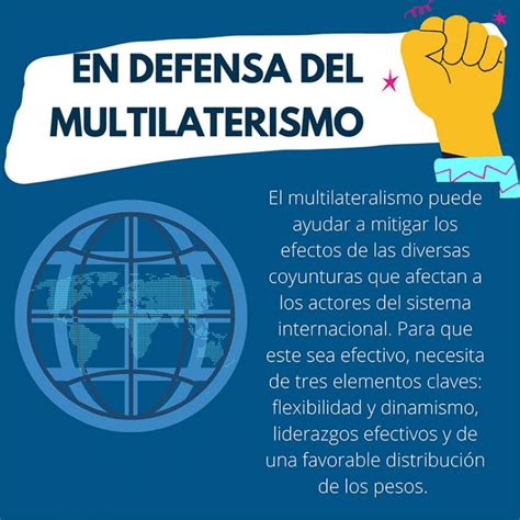 Infografía “en Defensa Del Multilateralismo