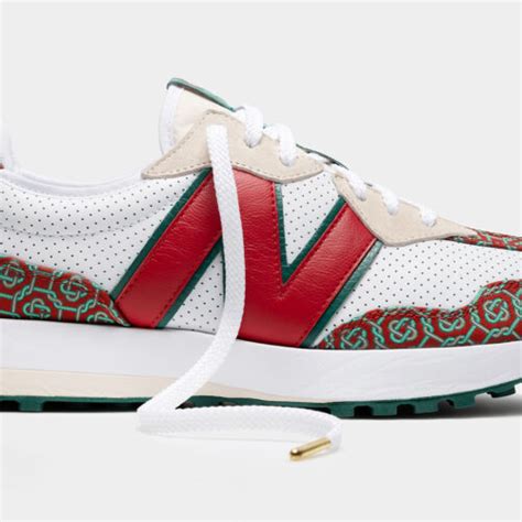 Casablanca X New Balance 237 And 327 Red Monogram Nice Kicks