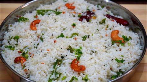 Easy Variety Rice Recipe Coconut Rice In Tamil Thengai Sadam In