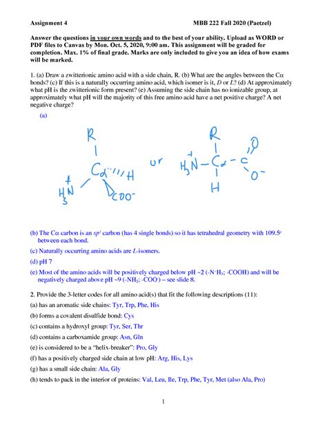 Assignment Answers Assignment Mbb Fall Paetzel Answer