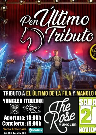 Pen Ltimo Tributo Tributo A El Ltimo De La Fila En The Rose Yuncler