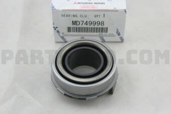 MD749998 Mitsubishi BEARING,CLUTCH RELEASE, Price: 19.91$, Weight: 0 ...