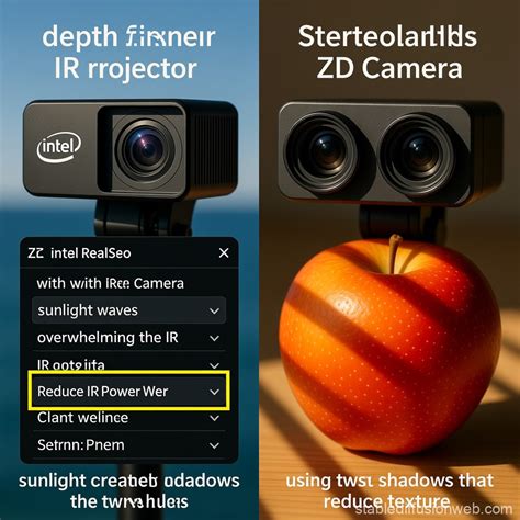 depth sensor comparison stable diffusion