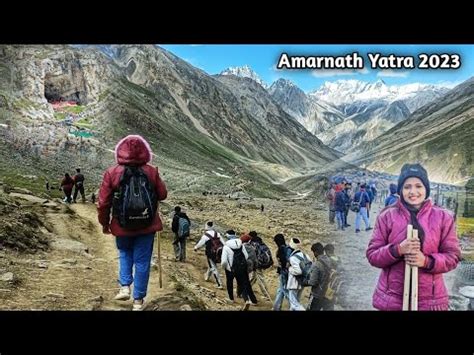 Amarnath Yatra Pahalgam To Pissu Top Complete Details Ep