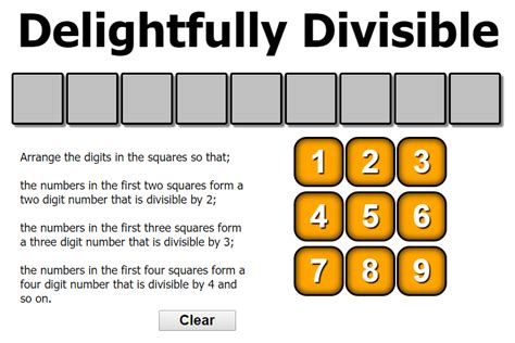 Divisibility Worksheets