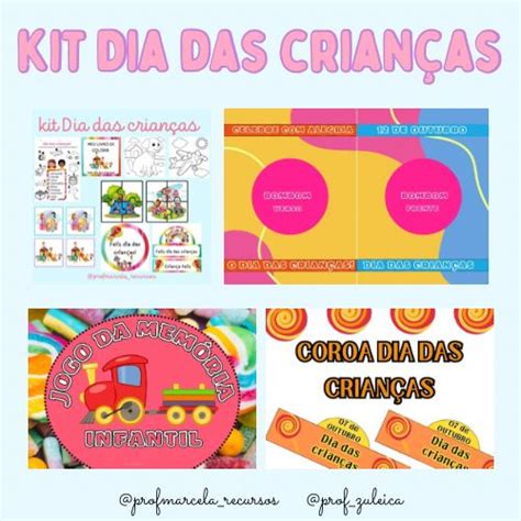 KIT DIA DAS CRIANÇAS Educa Market