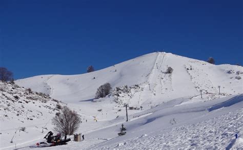 Skiinig in Abruzzo, Central Italy