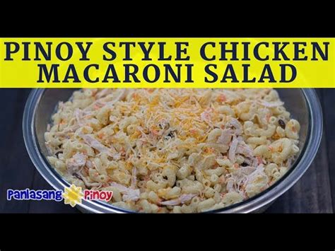 Del Monte Kitchenomics Macaroni Salad Recipe Bryont Blog