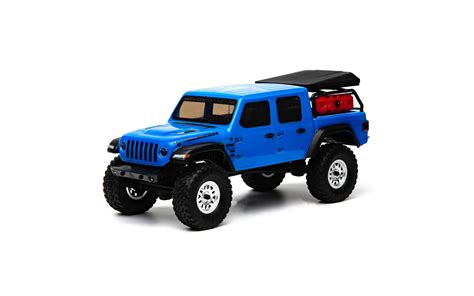 Scx Jeep Jt Gladiator Wd Rock Crawler Brushed Rtr Blue Axial