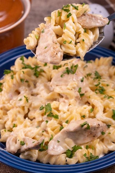 Easy White Cheddar Chicken Pasta Best Homemade Recipe Dinner