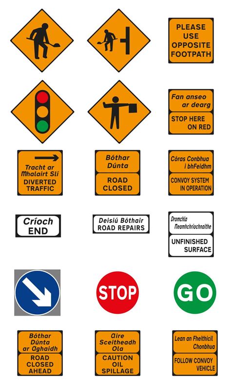 Road / Health & safety signs